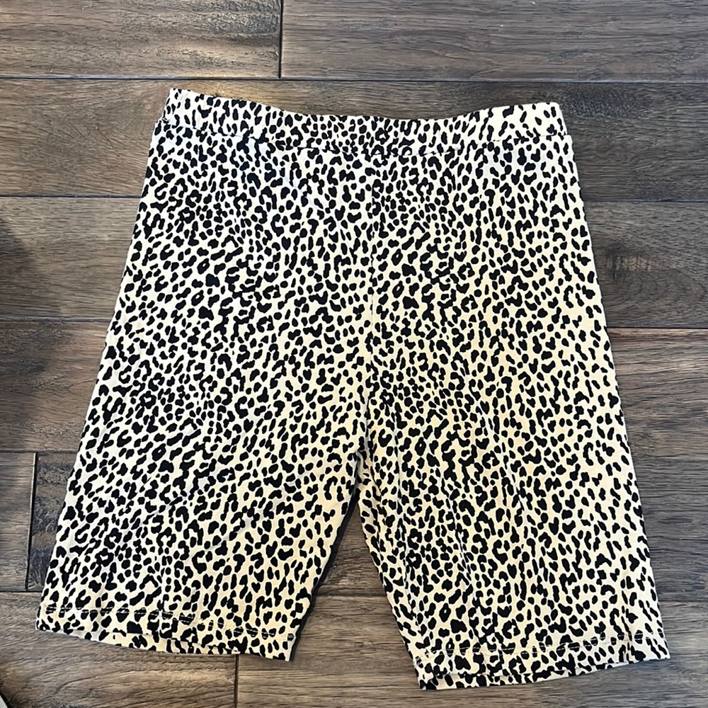Adika cheetah biker shorts